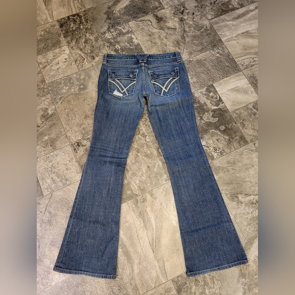 William Rast Blue Flare Jeans